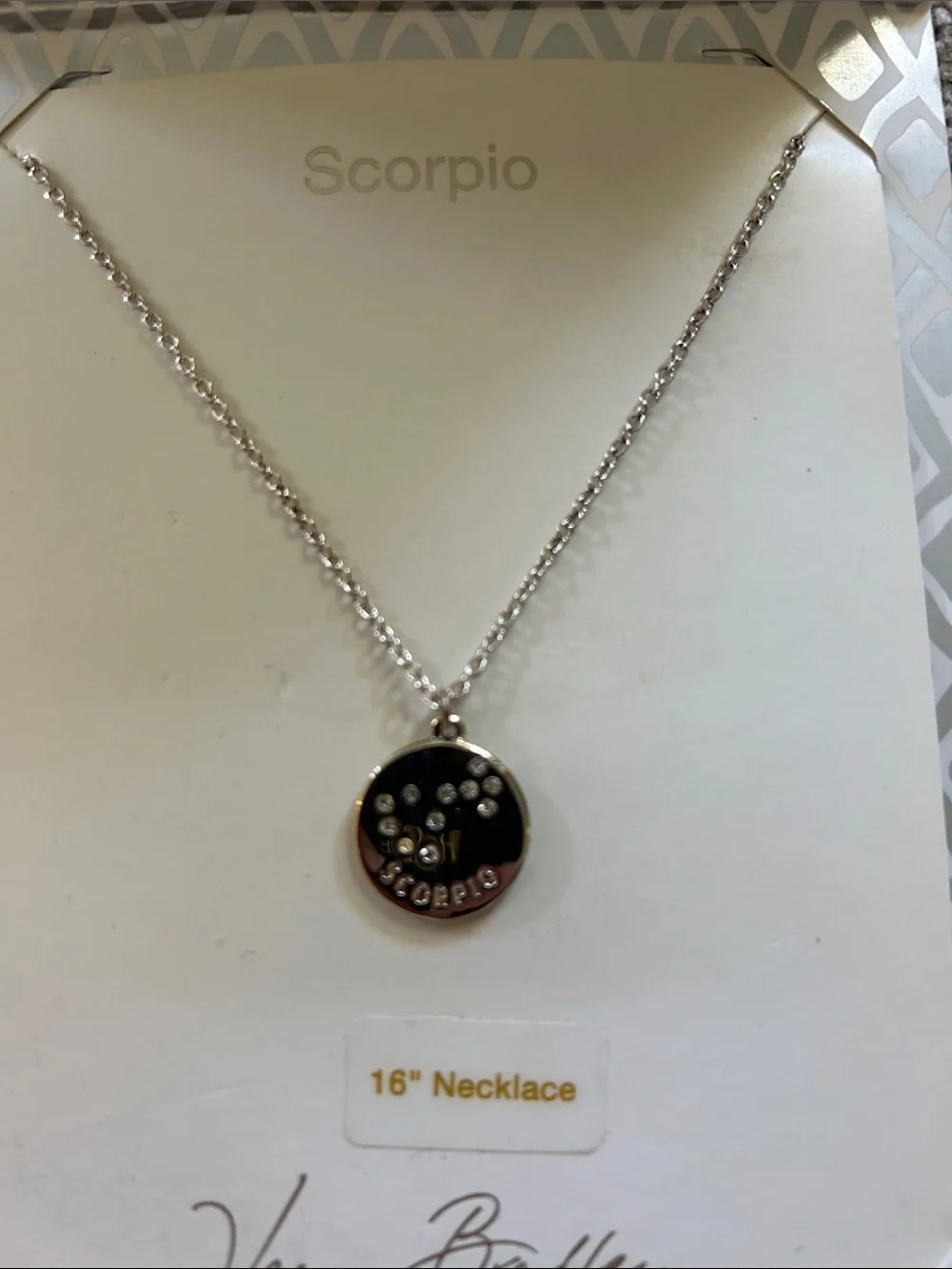 Scorpio Necklace